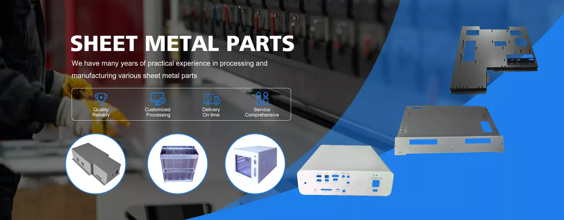 Usine de pièces de tôle en Chine