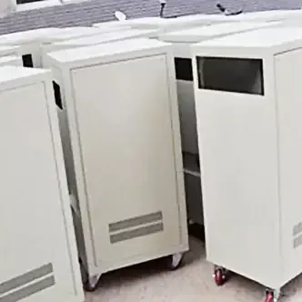 Tôle d’armoire de commande industrielle